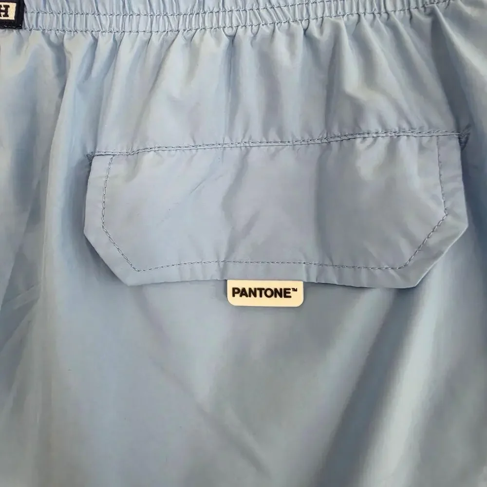 MC2 Saint Barth Swim Shorts Men Large Pantone Bonnie Blue Trunks Beach Summer